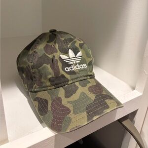 Adidas Green Camouflage Cap
